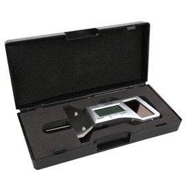 Digital Tyre Tread Depth Gauge, 0-25 mm, 0.01 mm Solar Energy Depth Caliper, Stainless Steel Tyre Tread Measuring Ruler (0-25 mm)