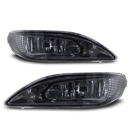 Nixon Offroad Fog Lights for Toyota Camry 2002-2004/Corolla 2005-2008/Solara 2002-2003 Waterproof Fog Lamp Assembly Replacement, Driver and Passenger Side, Smoke Lens