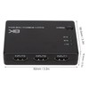 8K HD Switcher 3 In 1 Out 40Gbps Fast Stable