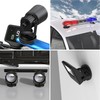Magnetpro 2 Pieces Strong Rubber Coated Mounting Magnets Anti-Scratch, Over
