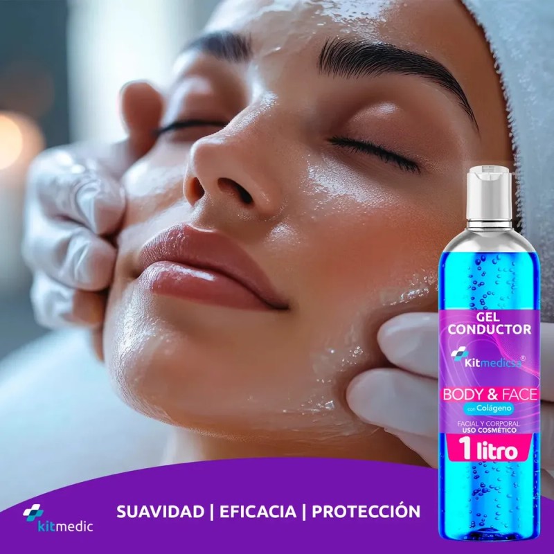 Gel Corporal C/ Colágeno 1lt Body&face Neutra Aparatologia