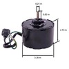 Holdia Bathroom Vent Fan Motor JA2C0208-1 23405SER S23405SER Compatible with