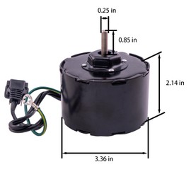 Holdia Bathroom Vent Fan Motor JA2C0208-1 23405SER S23405SER Compatible with Broan NuTone 8661 8662 8671 8672 8831 8832