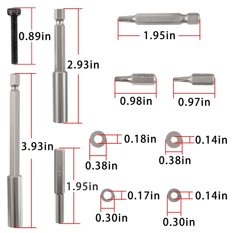 VSEK 7.3L Injector Rebuild Kit Shim Kit Compatible with 1994-2003