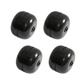 SECURA 4x Jockey Wheel Cover Wheel up to 2002 Compatible with Iseki Cutmaster 102 Lawn Tractor