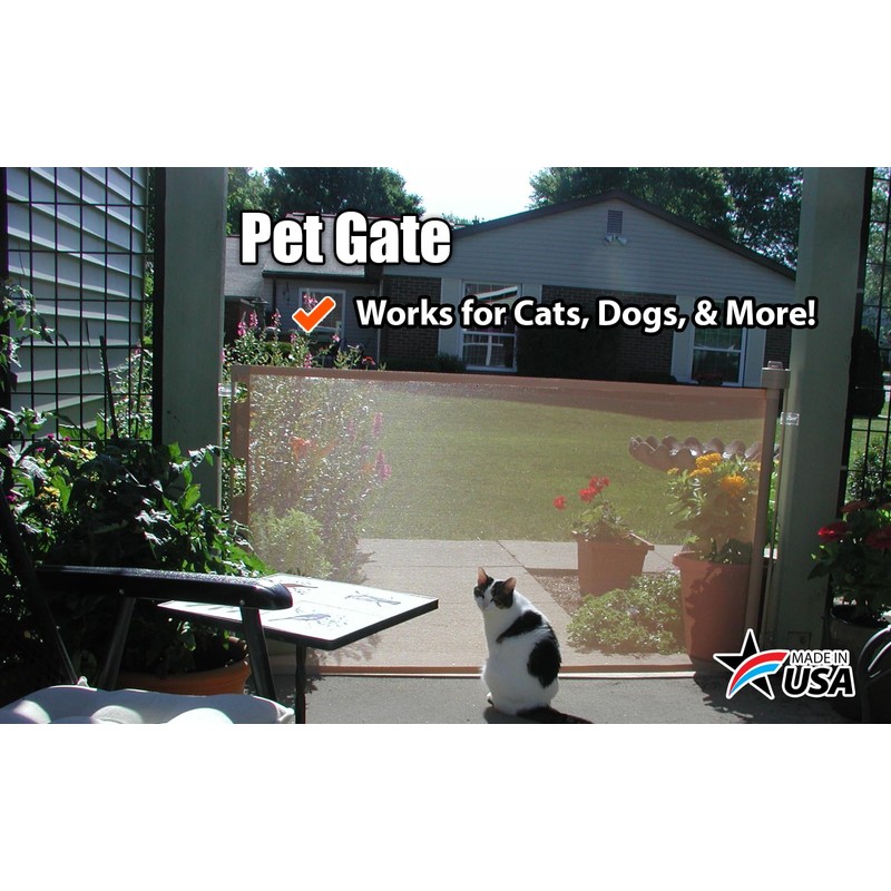 Retract-A-Gate 52" Café: The Original and only Made in USA