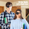 2 Pcs Eye Patches for Adults, Adjustable Eye Patch for