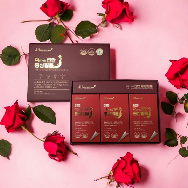 Thicker red ginseng film set (211mg x 20 sheets x