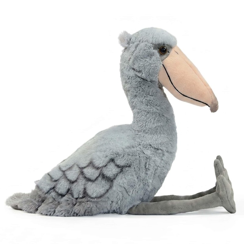 Shoebill Stork Plush Toy Lifelike Shoebill Bird Stuffed Animal with