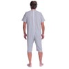 FERRUCCI Sanitary Comfort Short Sleeve Short Pants 1 Zip Back