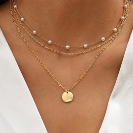 Necklaces for Women Pearl Necklace for Women Charm Necklace Pearl Choker Necklace Beaded Necklace Wedding Prom Jewelry Trendy Gifts for Women