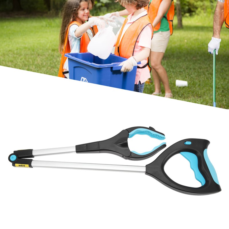 Foldable Reacher Grabber Tool 27.6in Grabbers for Elderly Lightweight Extra