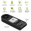AIOMEST Digital Anemometer,Mini Handheld Wind Speed Gauge Measuring Air Flow