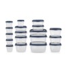 Rubbermaid easyfindLids (36 pieces), Blue