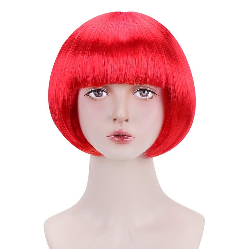 Free Beauty Wig, Short Bob, Small Face, For Cosplay, Straight,