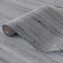 Oxdigi Peel and Stick Vinyl Flooring Roll 23"x 393"/64 Sq.Ft Thicken Self Adh...