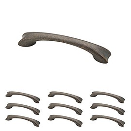 Franklin Brass P29543K-WCN-B Warm Chestnut 3-Inch Maenza Kitchen or Furniture Cabinet Hardware Drawer Handle Pull, 10 pack