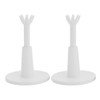 VGEBY 1 2 Piece Golf Tees System, Durable Rubber Golf
