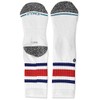 Stance Crew Boyd St Kids Socks (Small, White Blue)