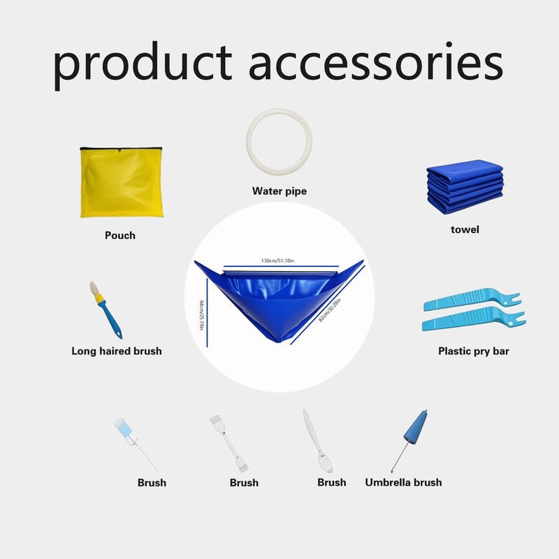 Split Air Conditioner Cleaning Kit Mini Split Cleaning Kit,Water Proof