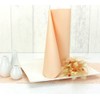 50 Apartina Napkins Fabric-Like Airlaid, Plain, Bleached Apricot, Size 40