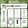 RiaYer Professional T316 Stainless Steel Wire Trellis Kit for Climbing