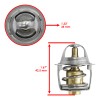 Caltric Thermostat for Polaris Ranger 700 XP 4X4 EFI 2005-2009