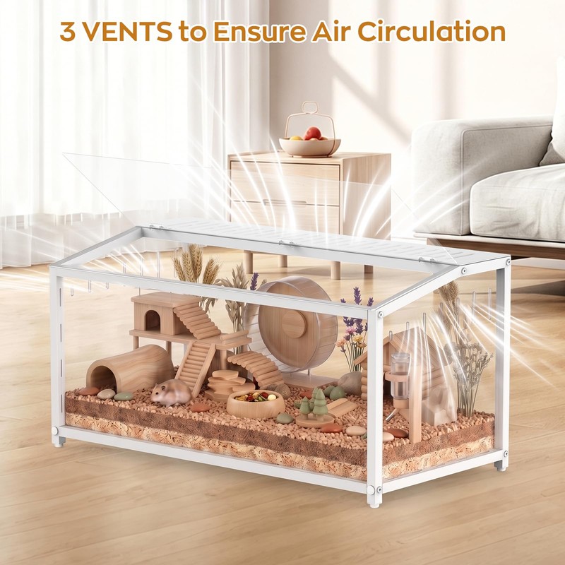 MUNNAR Metal Hamster Cage - Large Hamster Cages and Habitats
