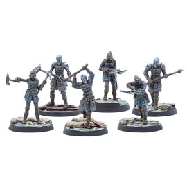 Modiphius: The Elder Scrolls: Call to Arms - Dawnguard Vampire Hunters - 6 Figure Resin Expansion, Chapter 3, Unpainted, 32mm RPG Miniatures w/Scenic Bases