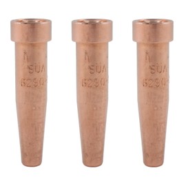 SÜA® - (3 PACK) SÜA® - 6290 Series Acetylene Cutting Tip - Compatible with Harris Torches. Sizes: 4, 5 and 6
