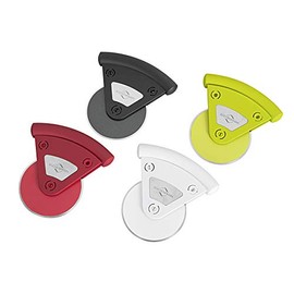 Küchenprofi 0804970000 Pizza Cutter, 4 Assorted Colours, Display, Stainless Steel, Silver, 5 x 5 x 3 cm