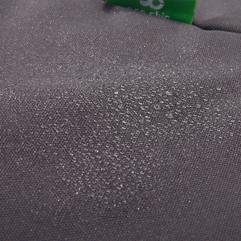 ECO CHIC Waterproof Recycled Canvas Roll Top Backpack (Carbon)