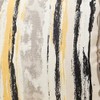 Avigers Square Cushion Covers High Precision Jacquard Modern Yellow White