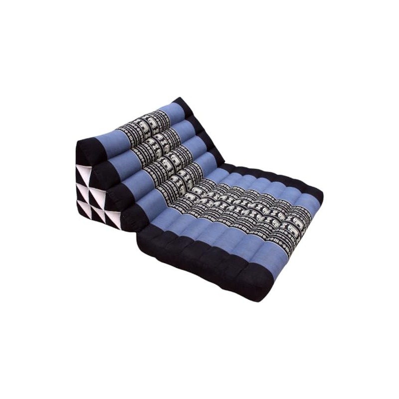 GURU SHOP Thai Cushion, Triangular Cushion, Kapok, Day Bed with
