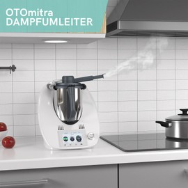 OTOmitra Steam Diverter for Thermomix TM6 TM5 TM31, Steam Diverter for Protection of Kitchen Wall Cabinets, Steam Deflector BPA Free, Steam Diverter Thermomix Accessories, Steam Diverter Attachment -