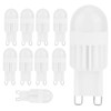 10Pcs G9 Bulbs 3W 5LED Bi Pin Light Source for