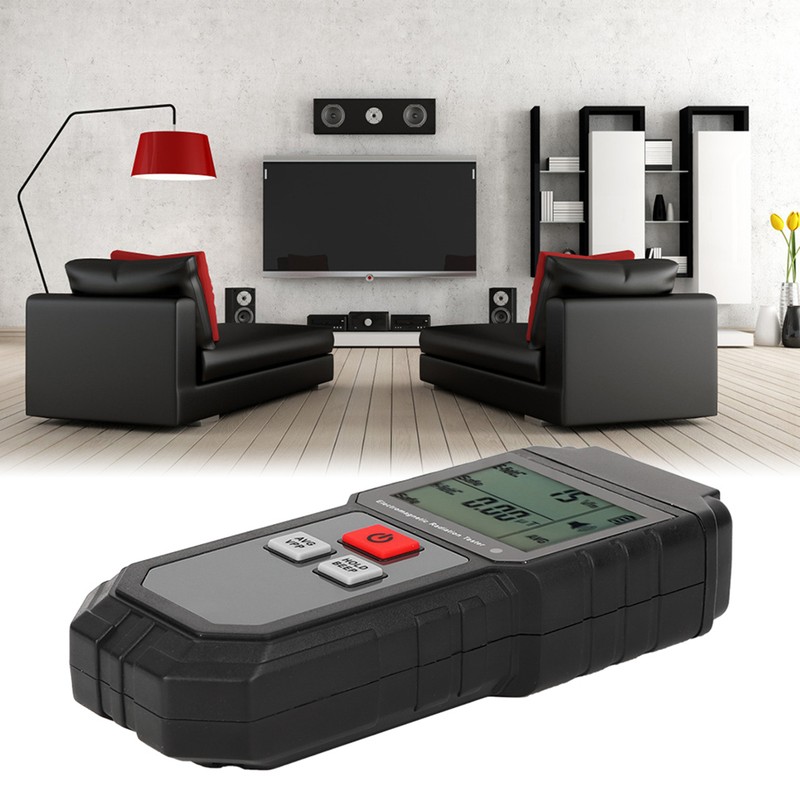 RZ825 Digital Electromagnetic Radiation Detector Tester EMF Meter with LCD