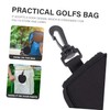 Kisangel 5 Pcs Golf Ball Cleaning Bag Multi-Directional Protector Pouch