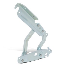 Auto Dynasty FO1236151 Factory Style Car Engine Hood Hinge Assembly Compatible with Ford Fiesta 2011-2019, Passenger Right Side (Silver)