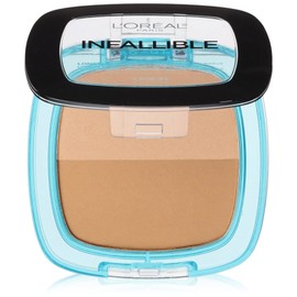 L'Oréal Paris Infallible Pro Glow Pressed Powder, Creme Cafe, 0.31 oz.