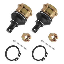 JAVIK 2 PCS Front Upper or Lower A-Arm Ball Joints Compatible with Yamaha 2007-2024 Grizzly 550 700 Kodiak 700 450 OEM# 3B4-23579-01-00 3B4-23579-00-00