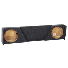 Rockville REC30 Dual 12" Subwoofer Box Enclosure, Downfire Design, High-Grade MDF, Charcoal Carpet, Custom-Fit, Durable Build, for 07-13 GMC/Chevy Xcab High-Trans