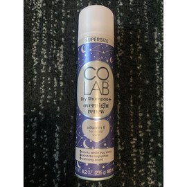 COLAB Dry Shampoo+ Overnight Renew Supersize 8.2 oz Vitamin E, Scalp Care