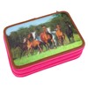 Horses Dreams 8726 – 3 Pocket Pencil Case Multi-Coloured