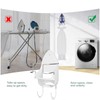 Ironing Board Hanger Wall Mount, Electric Iron Holder Laundry Room