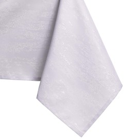 AmeliaHome Tischdecke 150x260 cm Tischtuch Tafeldecke Fleckschutz Lotuseffekt Abwaschbar Wasserabweisend Ornament Vesta Flieder
