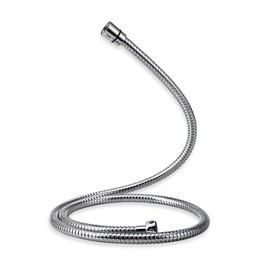 EMKE Replacement Shower Hose, 1.5m Stainless Steel Shower Hose G1/2 Universal for Anti-Kink Anti-Explosion Leakproof Strong Tensile, Chrome