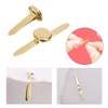 150 Pcs Split Pins,8x19mm Round Head Paper Fasteners,Multi-Purpose Metal Paper