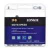 Bike Chain 5/6/7/8-Speed Bicycle Chain, 1/2 x 3/32 Inch, 118