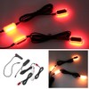 4‑In‑1 5V/12V Car Interior Ambient Light 7 Colors Adjustable Voice